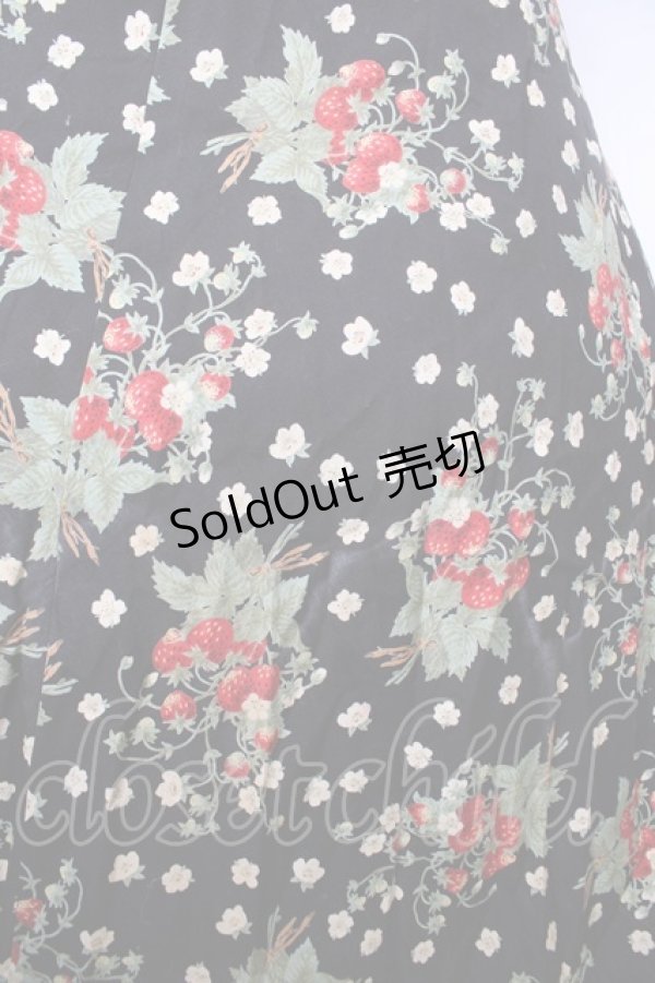 画像4: PINK HOUSE / いちご柄セーラーワンピース F 黒 Y-26-02-17-212-LO-OP-SZ-ZY (4)