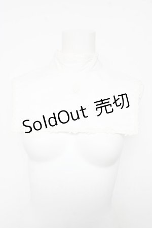画像: Moi-meme-Moitie / 修道女付け衿  白×白レース Y-26-02-17-215-MO-ZA-SZ-ZY