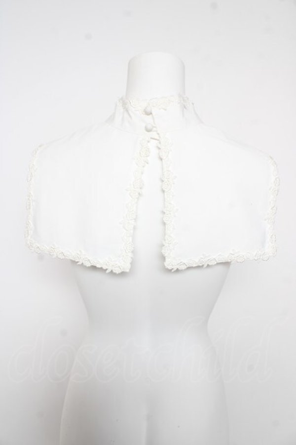 画像2: Moi-meme-Moitie / 修道女付け衿  白×白レース Y-26-02-17-215-MO-ZA-SZ-ZY (2)