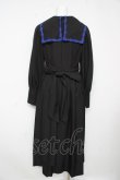 画像2: Moi-meme-Moitie / 修道女ロングワンピース 13号 ブラック×ブルー Y-26-02-17-217-MO-OP-SZ-ZY (2)