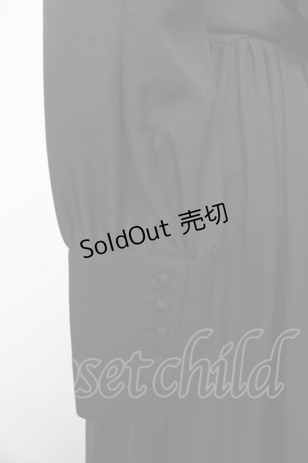 画像4: Moi-meme-Moitie / 修道女ロングワンピース 13号 ブラック×ブルー Y-26-02-17-217-MO-OP-SZ-ZY (4)