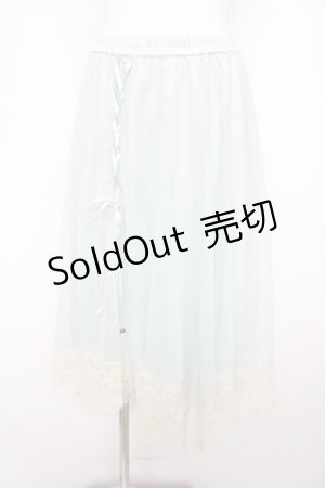 画像: axes femme / チュールボリュームスカート M ミント Y-26-02-17-222-AX-SK-SZ-ZY