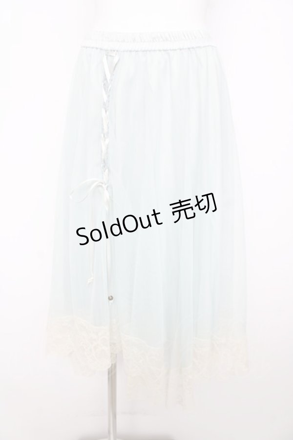 画像1: axes femme / チュールボリュームスカート M ミント Y-26-02-17-222-AX-SK-SZ-ZY (1)