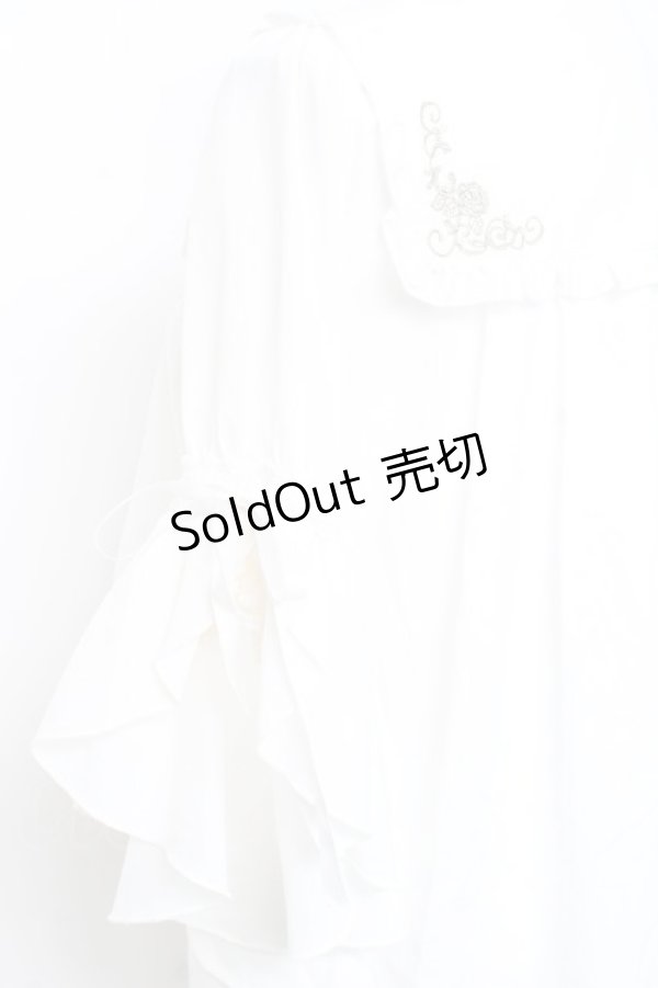 画像3: axes femme kawaii / フリルセーラーブラウス M 白 Y-26-02-17-018-AX-BL-SZ-ZY (3)