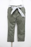 画像1: axes femme / 裾レース折パンツ L カーキ Y-26-02-17-225-AX-PA-SZ-ZY (1)