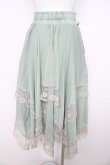 画像2: axes femme / 裾レースイレヘムスカート F ミント Y-26-02-17-230-AX-SK-SZ-ZY (2)
