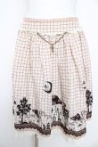 画像1: axes femme POETIQUE / チェックメルヘンスカート M ベージュ Y-26-02-17-231-AX-SK-SZ-ZY (1)