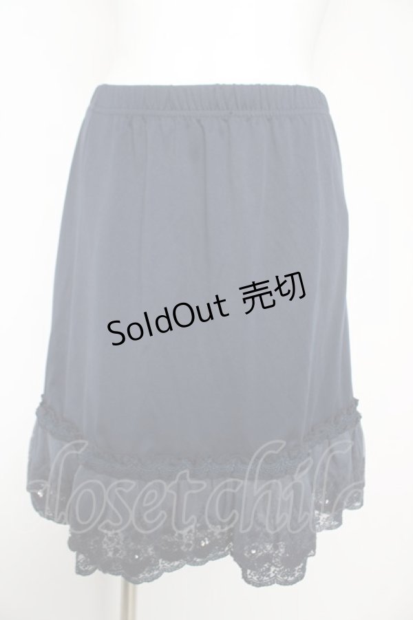 画像1: axes femme / レース重ねペチスカート M コン Y-26-02-17-238-AX-SK-SZ-ZY (1)