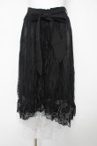 画像1: axes femme / グラデレースフリルスカート F 黒 Y-26-02-17-251-AX-SK-SZ-ZY (1)