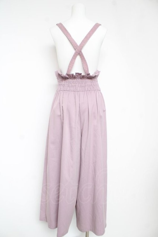 画像2: axes femme POETIQUE / レースアップワイドパンツ M ピンク Y-26-02-17-254-AX-PA-SZ-ZY (2)