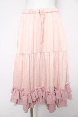 画像: axes femme kawaii / ミディフリルペチスカート M ピンク Y-26-02-17-264-AX-SK-SZ-ZY