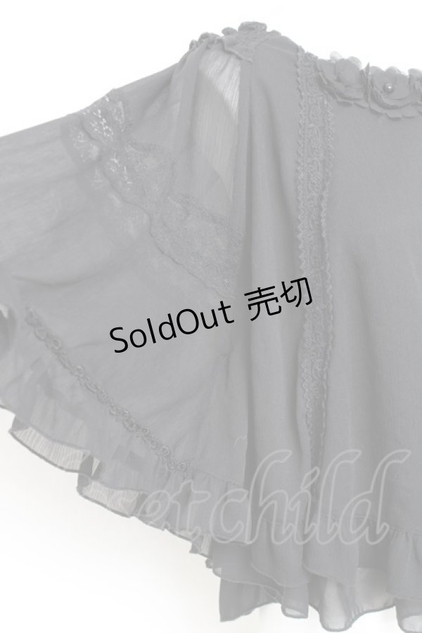 画像3: axes femme / ポンチョ型BL M 黒 Y-26-02-17-022-AX-TO-SZ-ZY (3)