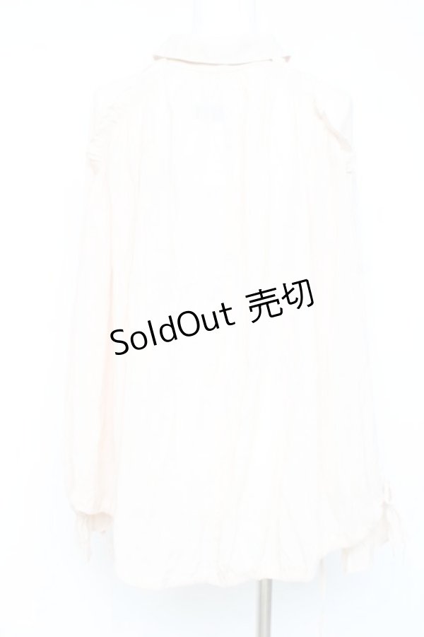 画像2: axes femme / イレヘム×ボリュームシャツ F 生成り Y-26-02-19-026-AX-BL-SZ-ZS (2)