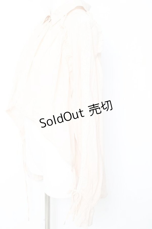 画像3: axes femme / イレヘム×ボリュームシャツ F 生成り Y-26-02-19-026-AX-BL-SZ-ZS (3)