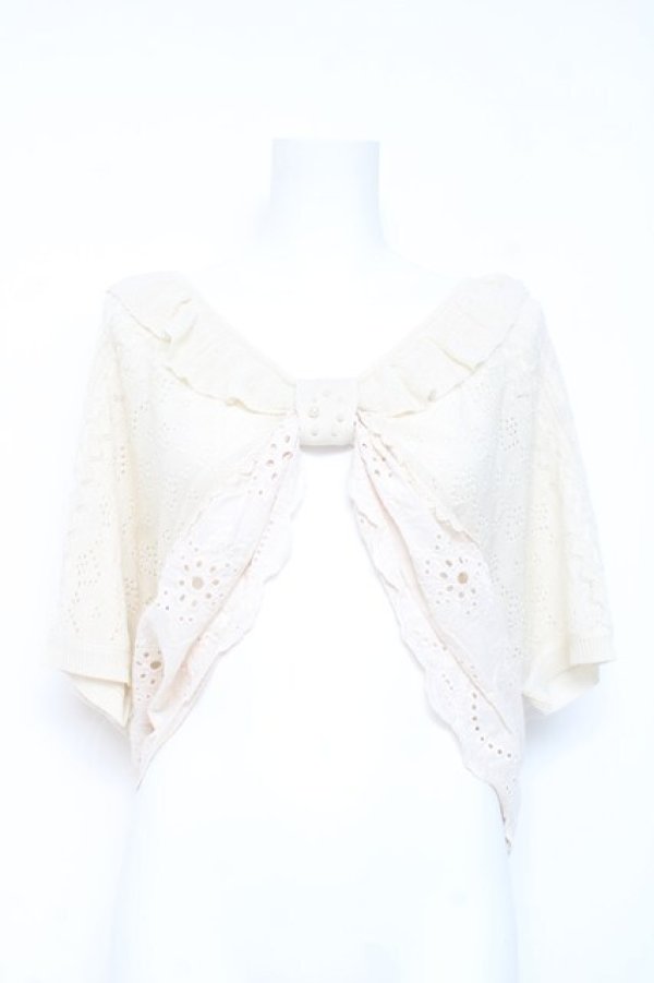 画像1: axes femme / リボンプルオーバー M 生成り Y-26-02-19-046-AX-TO-SZ-ZY (1)