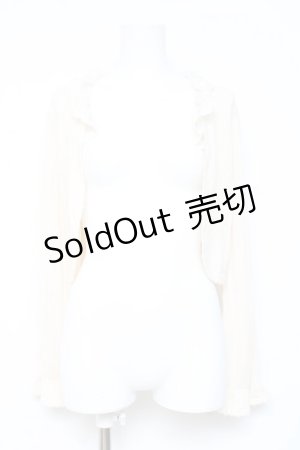 画像: axes femme / パール使いボレロ M 生成り Y-26-02-19-047-AX-TO-SZ-ZY