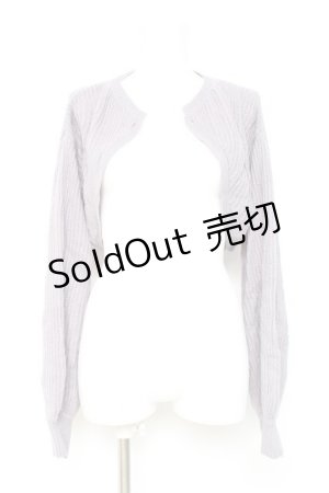 画像: axes femme POETIQUE / ニットワンピース M ラベンダー Y-26-02-19-060-AX-OP-SZ-ZY