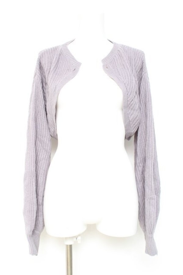 画像1: axes femme POETIQUE / ニットワンピース M ラベンダー Y-26-02-19-060-AX-OP-SZ-ZY (1)