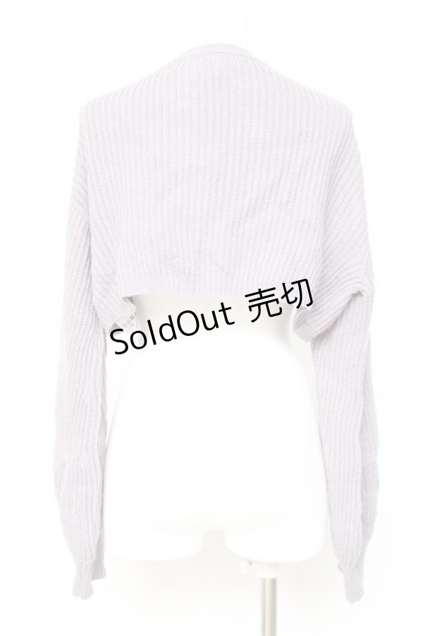 画像2: axes femme POETIQUE / ニットワンピース M ラベンダー Y-26-02-19-060-AX-OP-SZ-ZY (2)