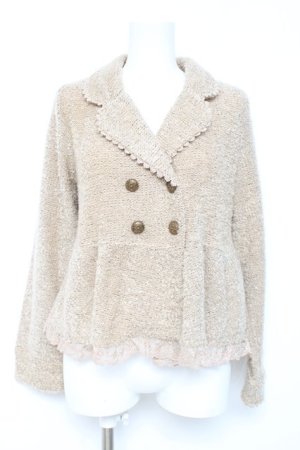 画像: axes femme / 起毛ニットジャケット M キナリ Y-26-02-19-064-AX-JA-SZ-ZY