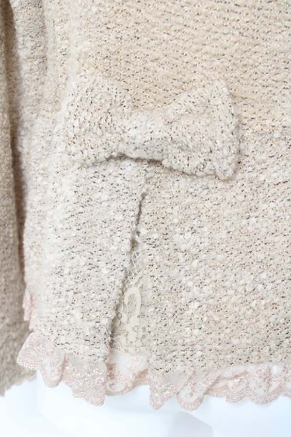 画像3: axes femme / 起毛ニットジャケット M キナリ Y-26-02-19-064-AX-JA-SZ-ZY (3)