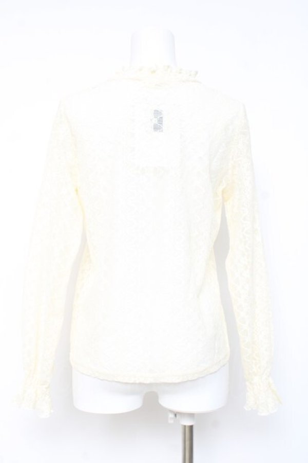 画像2: m petit by misako / レースインナートップス M 生成り Y-26-02-19-068-LO-TO-SZ-ZY (2)