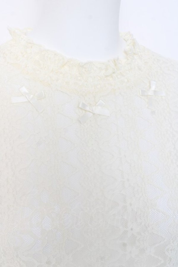 画像3: m petit by misako / レースインナートップス M 生成り Y-26-02-19-068-LO-TO-SZ-ZY (3)