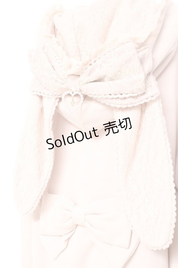 画像3: LIZ LISA / うさみみレースアップスリーブパーカー 0 ピンクベージュ Y-26-02-19-078-LO-TO-SZ-ZY (3)