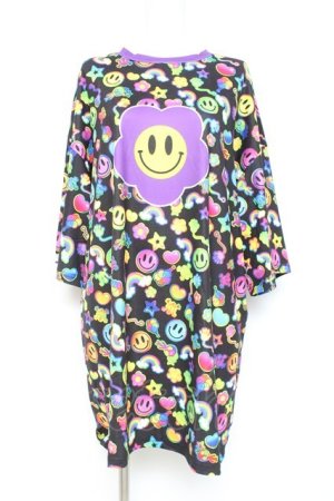 画像: ACDC RAG / RAINBOW PF ヒュージT F ブラック Y-26-02-19-082-PU-TO-SZ-ZY