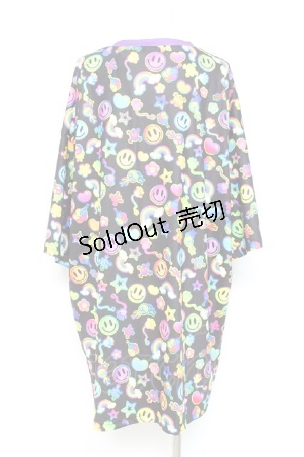 画像2: ACDC RAG / RAINBOW PF ヒュージT F ブラック Y-26-02-19-082-PU-TO-SZ-ZY (2)