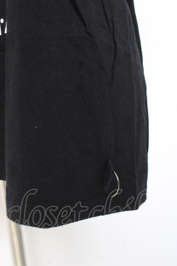 画像3: SEX POT ReVeNGe / スカルプリントカットソー  黒 Y-26-02-19-085-SP-TO-SZ-ZY (3)