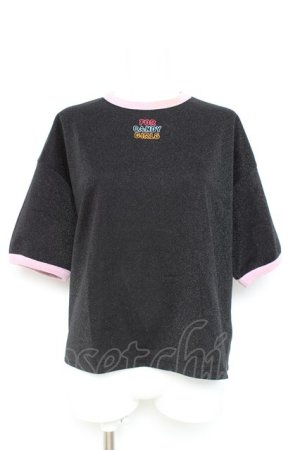画像: Candy Stripper / FOR CANDY GIRLS ラメトップス 2 ブラック Y-26-02-19-090-PU-TO-SZ-ZY