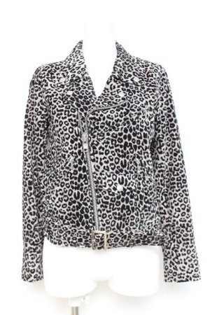 画像: HELL CAT PUNKS / コットンライダースジャケット S グレー Y-26-02-19-092-PU-JA-SZ-ZY