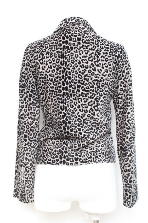 画像2: HELL CAT PUNKS / コットンライダースジャケット S グレー Y-26-02-19-092-PU-JA-SZ-ZY (2)