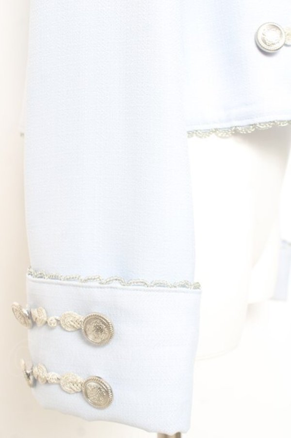 画像3: ALICE and the PIRATES / 忘却と憧憬のショートジャケット  ブルー Y-26-02-19-095-PA-JA-SZ-ZY (3)