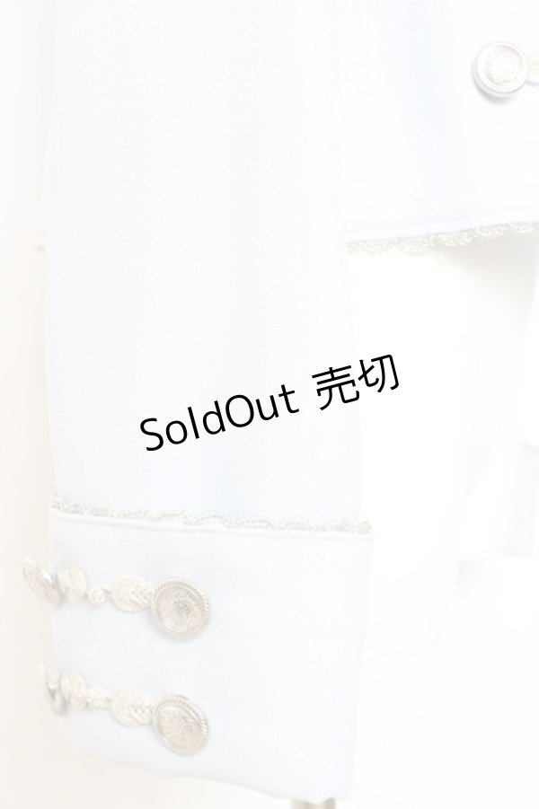 画像3: ALICE and the PIRATES / 忘却と憧憬のショートジャケット  ブルー Y-26-02-19-095-PA-JA-SZ-ZY (3)