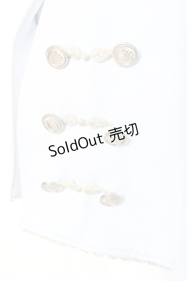 画像4: ALICE and the PIRATES / 忘却と憧憬のショートジャケット  ブルー Y-26-02-19-095-PA-JA-SZ-ZY (4)