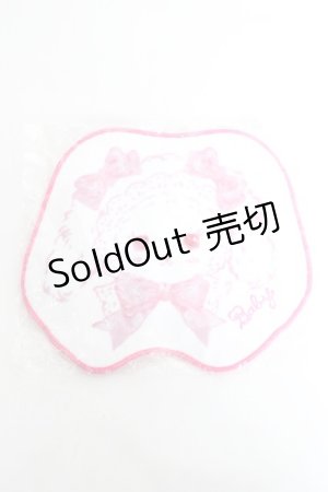 画像: BABY, THE STARS SHINE BRIGHT / くまくみゃちゃんのおかおタオルハンカチ  ホワイト Y-26-02-19-010-BA-ZA-SZ-ZY