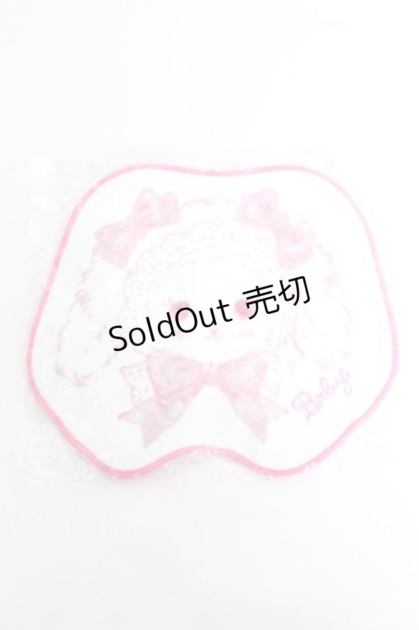 画像1: BABY, THE STARS SHINE BRIGHT / くまくみゃちゃんのおかおタオルハンカチ  ホワイト Y-26-02-19-010-BA-ZA-SZ-ZY (1)