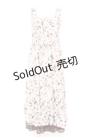 画像: axes femme / ロングキャミワンピース M ベージュ Y-26-02-19-107-AX-OP-SZ-ZY