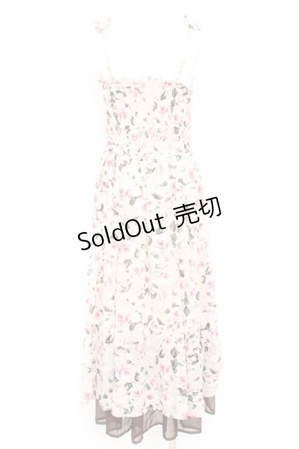 画像2: axes femme / ロングキャミワンピース M ベージュ Y-26-02-19-107-AX-OP-SZ-ZY (2)