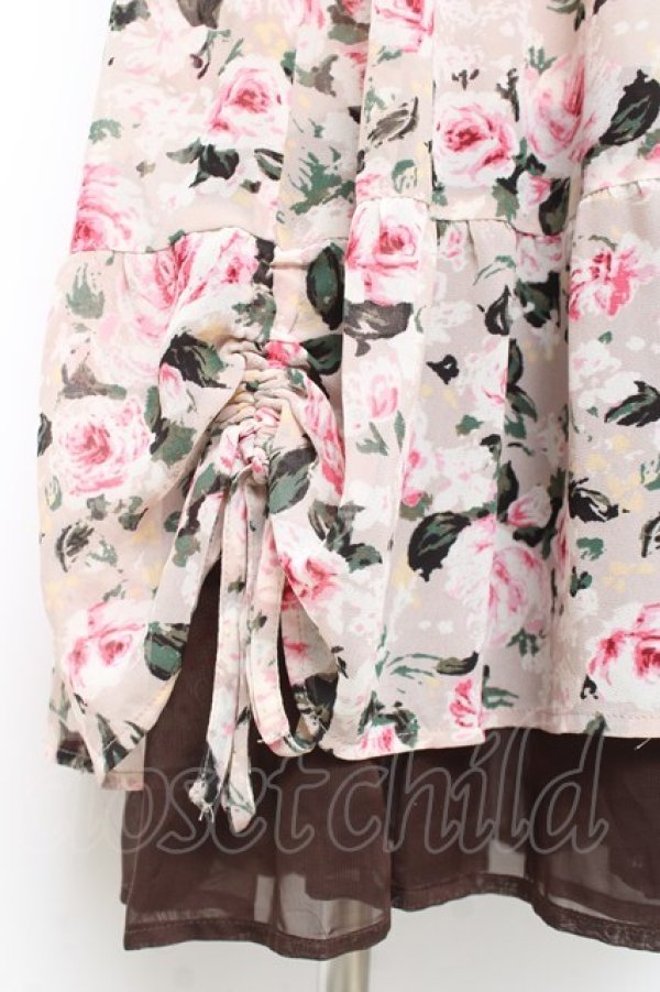 画像4: axes femme / ロングキャミワンピース M ベージュ Y-26-02-19-107-AX-OP-SZ-ZY (4)