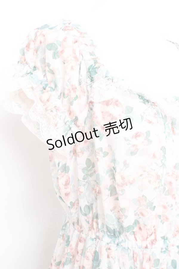 画像5: axes femme / ブルーミングローズ柄ワンピース F ピンク Y-26-02-19-108-AX-OP-SZ-ZY (5)