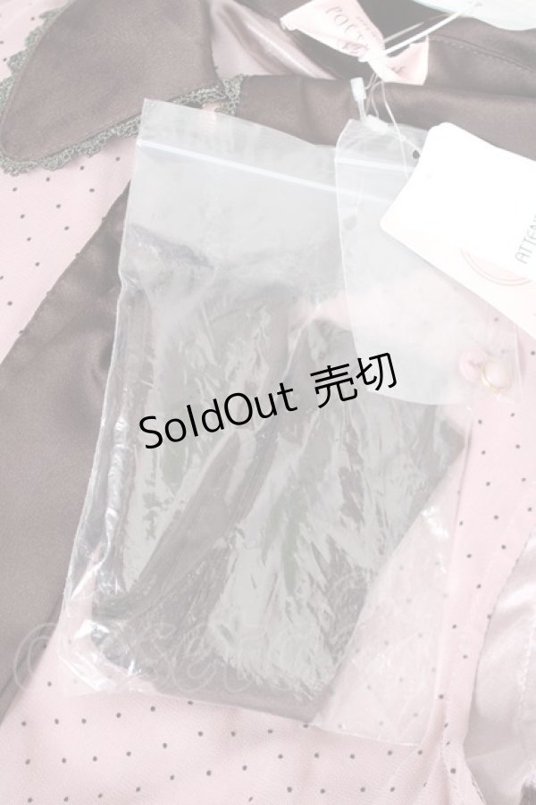 画像4: axes femme POETIQUE / タイ付ドットシフォンワンピース M ラベンダー Y-26-02-19-111-AX-OP-SZ-ZY (4)