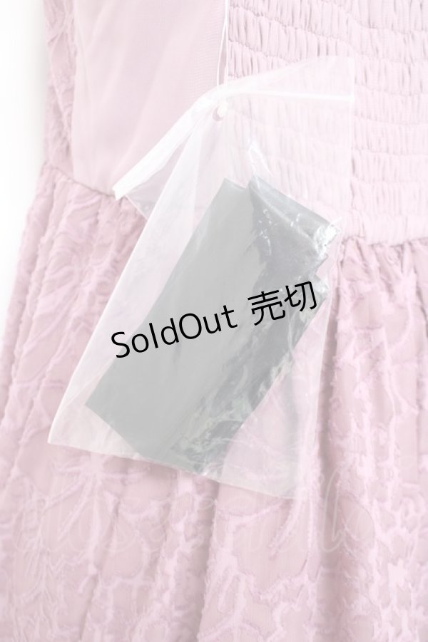 画像3: axes femme / カットJQティアードドレス M ラベンダー Y-26-02-19-112-AX-OP-SZ-ZY (3)