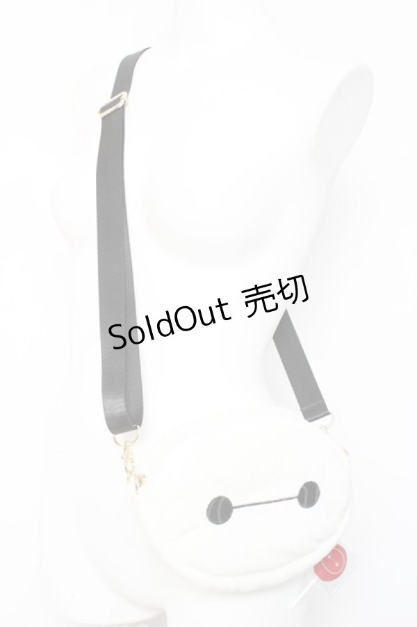 画像2: Maison de FLEUR / BAYMAX/フェイスショルダーバッグ F ホワイト Y-26-02-19-011-LO-BG-SZ-ZY (2)