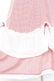 画像4: axes femme / ローズリボンチェックワンピース F 赤 Y-26-02-19-113-AX-OP-SZ-ZY (4)