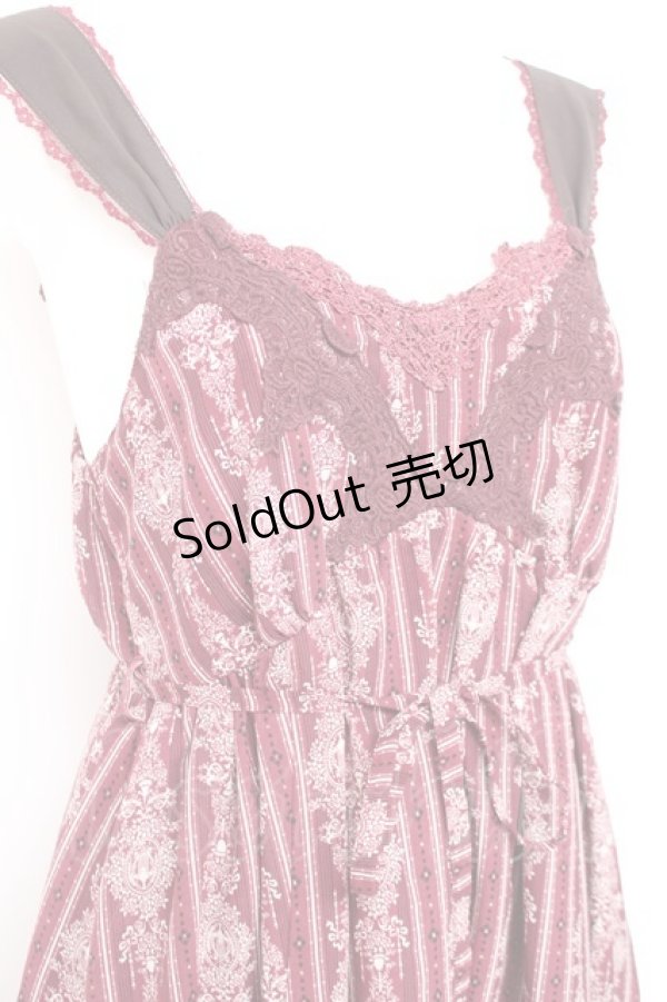 画像3: axes femme / イレギュラーヘムワンピース M ワイン Y-26-02-19-114-AX-OP-SZ-ZY (3)