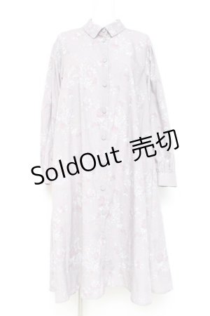 画像: axes femme POETIQUE / ヴィンテージフラワーワンピース  ピンク Y-26-02-19-121-AX-OP-SZ-ZI