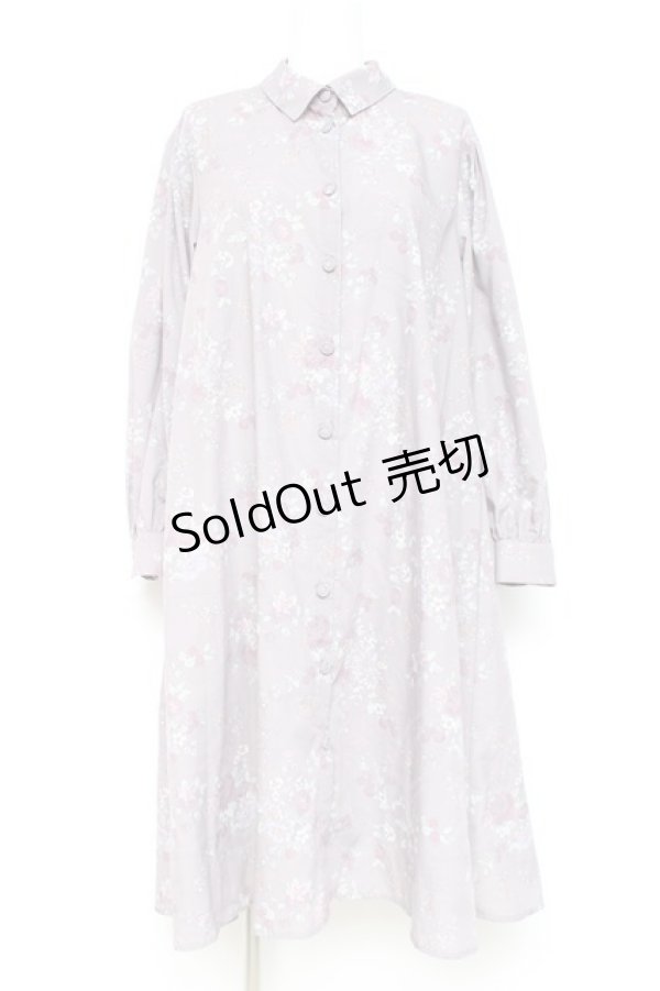 画像1: axes femme POETIQUE / ヴィンテージフラワーワンピース  ピンク Y-26-02-19-121-AX-OP-SZ-ZI (1)